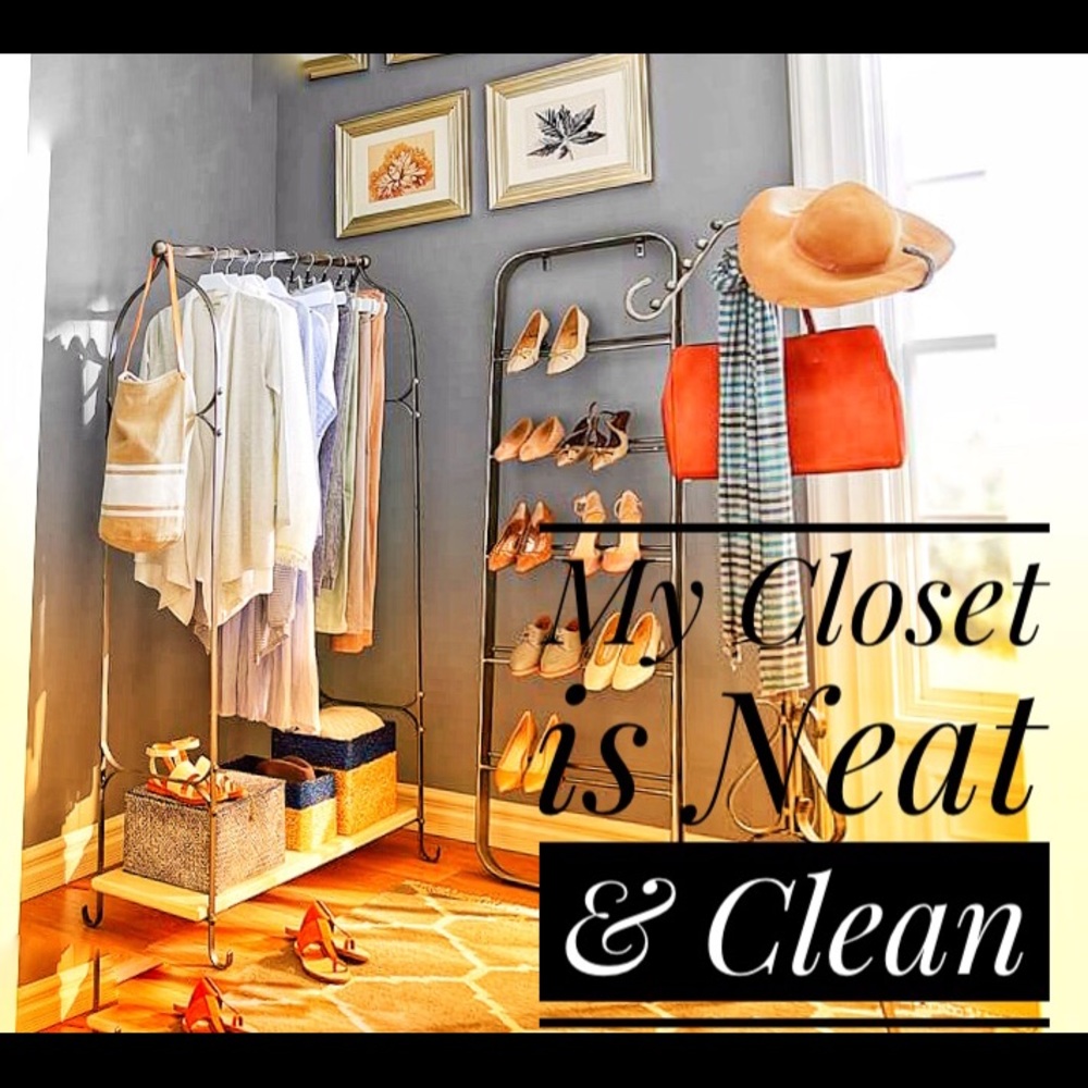 My Closet is Neat & Clean.🌸🌺